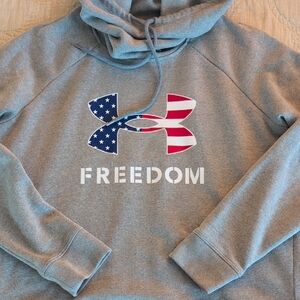 Under Armour Gray Freedom Sweatshirt